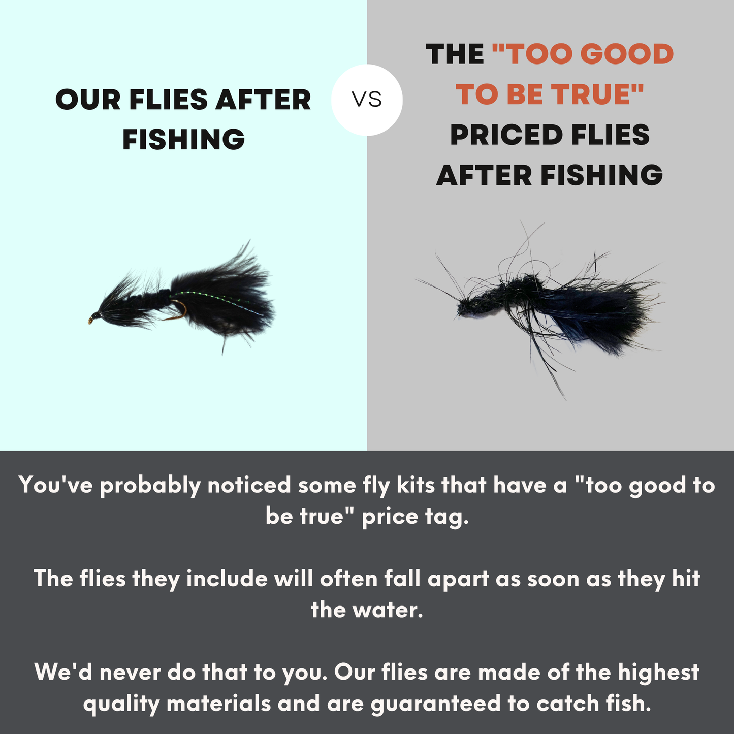 Guide's Stash 48-Piece Fly Fishing Flies Collection