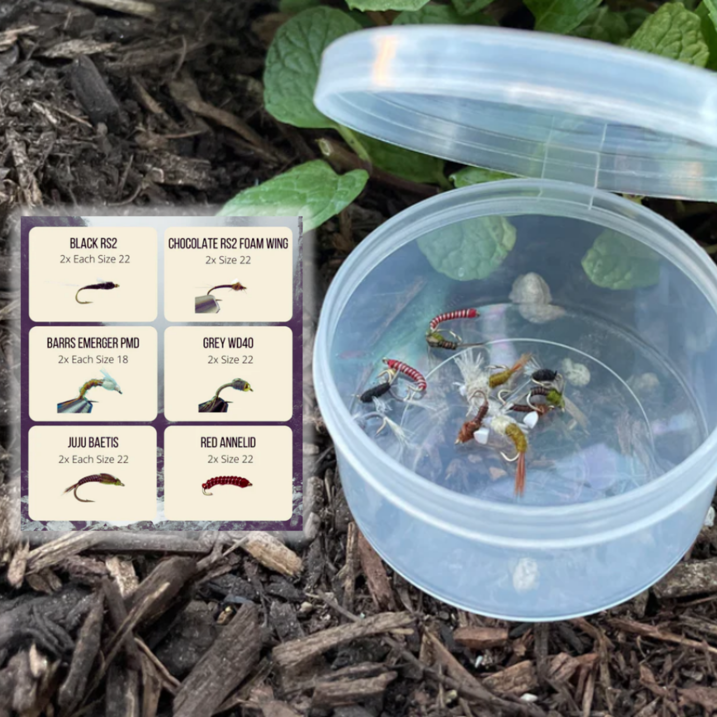 The 12-Piece Tailwater Nymph Kit